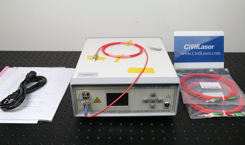 C band pulsed EDFA